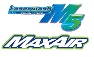 M5 laser wash logo